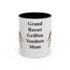 11oz-grand-basset-griffon-vendeen-mug-mom-black-front 11oz Grand Basset Griffon Vendeen Dog Mom Mug, Black, front view