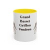 11oz-grand-basset-griffon-vendeen-mug-yellow 11oz Grand Basset Griffon Vendeen Mug, Yellow, front view