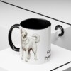 11oz Great Pyrenees Mug, Black, lifestyle photo