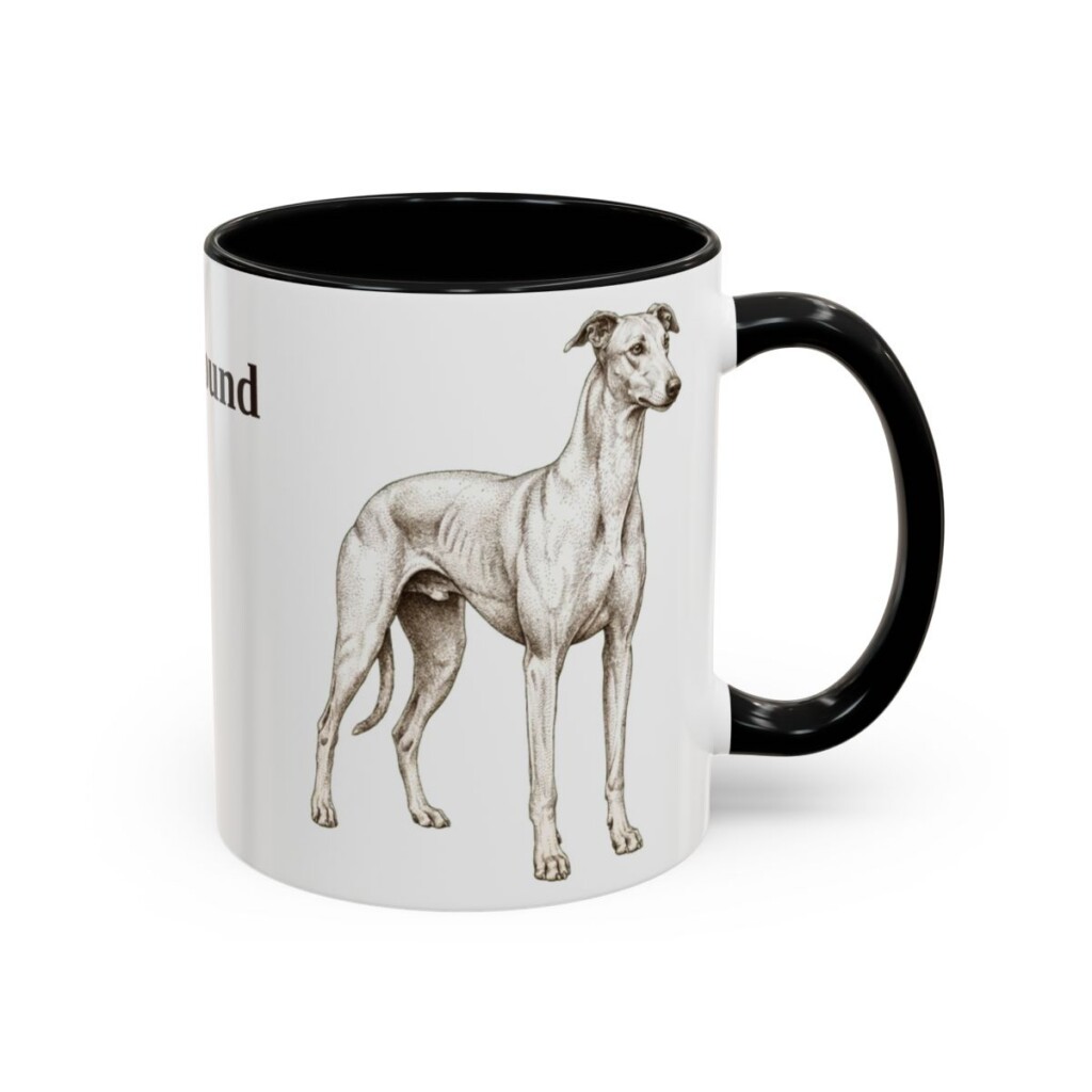 11oz-greyhound-mug-black-right 11oz Greyhound Mug, Black, right side view