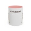 11oz-greyhound-mug-pink 11oz Greyhound Mug, Pink, front view