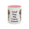 11oz Funny Havanese Mug, Pink, front view