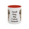 11oz Funny Havanese Mug, Red, front view
