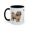 11oz Havanese Mug, Black, left side view