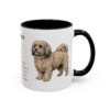 11oz Havanese Mug, Black, right side view