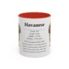 11oz Havanese Mug, Red, front view
