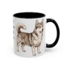11oz-horgi-mug-humor-black-right 11oz Funny Horgi Mug, Black, right side view