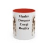 11oz-horgi-mug-humor-red 11oz Funny Horgi Mug, Red, front view