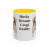 11oz-horgi-mug-humor-yellow 11oz Funny Horgi Mug, Yellow, front view
