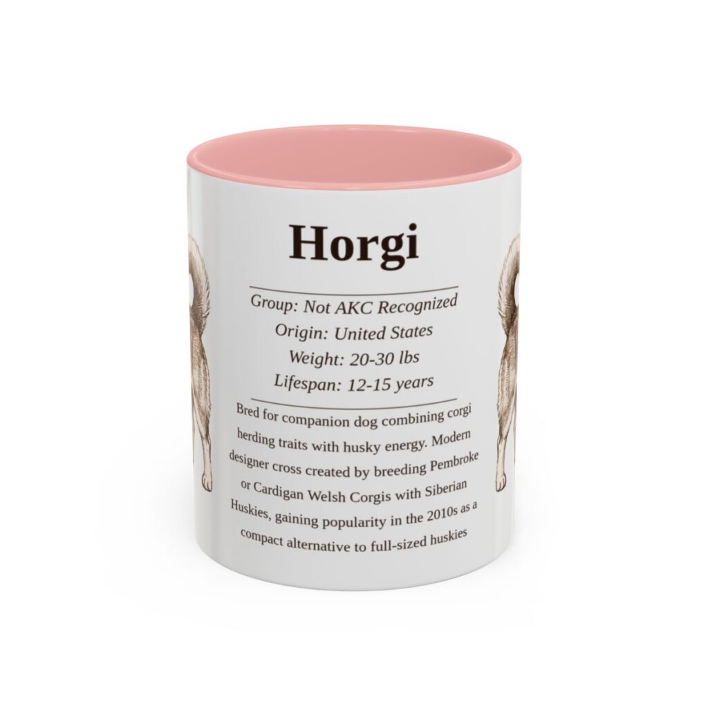11oz-horgi-mug-writeup-pink 11oz Horgi Mug, Pink, front view