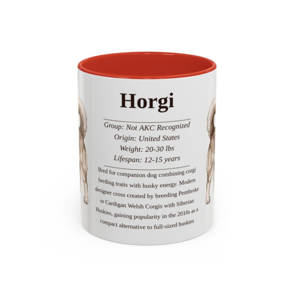 11oz-horgi-mug-writeup-red 11oz Horgi Mug, Red, front view