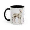 11oz-ibizan-hound-mug-humor-black-left 11oz Funny Ibizan Hound Mug, Black, left side view