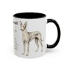 11oz-ibizan-hound-mug-writeup-black-right 11oz Ibizan Hound Mug, Black, right side view