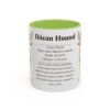 11oz-ibizan-hound-mug-writeup-light-green 11oz Ibizan Hound Mug, Light Green, front view