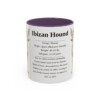 11oz-ibizan-hound-mug-writeup-purple 11oz Ibizan Hound Mug, Purple, front view
