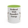 11oz-irish-setter-mug-humor-light-green 11oz Funny Irish Setter Mug, Light Green, front view