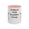 11oz-irish-setter-mug-humor-pink 11oz Funny Irish Setter Mug, Pink, front view