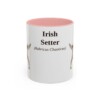 11oz-irish-setter-mug-latin-pink 11oz Irish Setter Latin Mug, Pink, front view