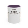 11oz-irish-setter-mug-latin-purple 11oz Irish Setter Latin Mug, Purple, front view
