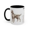 11oz Irish Setter Mug, Black, left side view