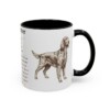 11oz Irish Setter Mug, Black, right side view