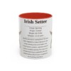 11oz Irish Setter Mug, Red, front view