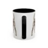 11oz Irish Terrier Dog Mom Mug, Black, back view