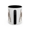 11oz Irish Terrier Mug, Black, back view