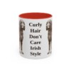 11oz-irish-water-spaniel-mug-humor-red-1 11oz Funny Irish Water Spaniel Mug, Red, front view