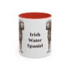 11oz Irish Water Spaniel Mug, Red, front view