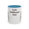 11oz irish wolfhound mug, Light Blue
