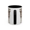 11oz irish wolfhound mug, Black