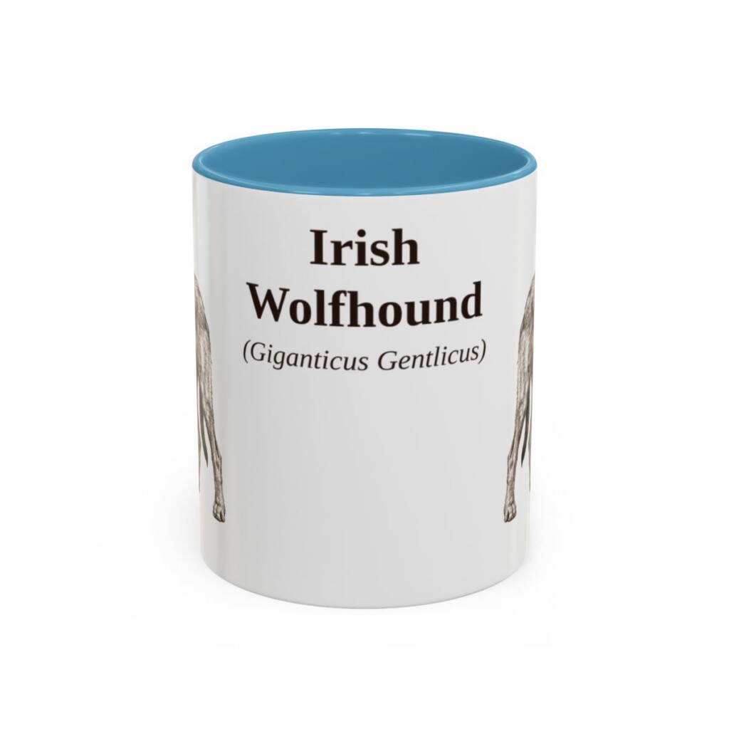 11oz-irish-wolfhound-mug-latin-light-blue 11oz irish wolfhound mug, Light Blue