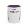 11oz irish wolfhound mug, Purple