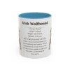 11oz irish wolfhound mug, Light Blue