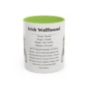 11oz irish wolfhound mug, Light Green