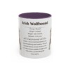 11oz irish wolfhound mug, Purple