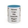 11oz-italian-greyhound-mug-humor-light-blue 11oz Funny Italian Greyhound Mug, Light Blue, front view