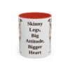11oz-italian-greyhound-mug-humor-red 11oz Funny Italian Greyhound Mug, Red, front view