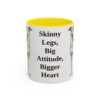11oz-italian-greyhound-mug-humor-yellow 11oz Funny Italian Greyhound Mug, Yellow, front view