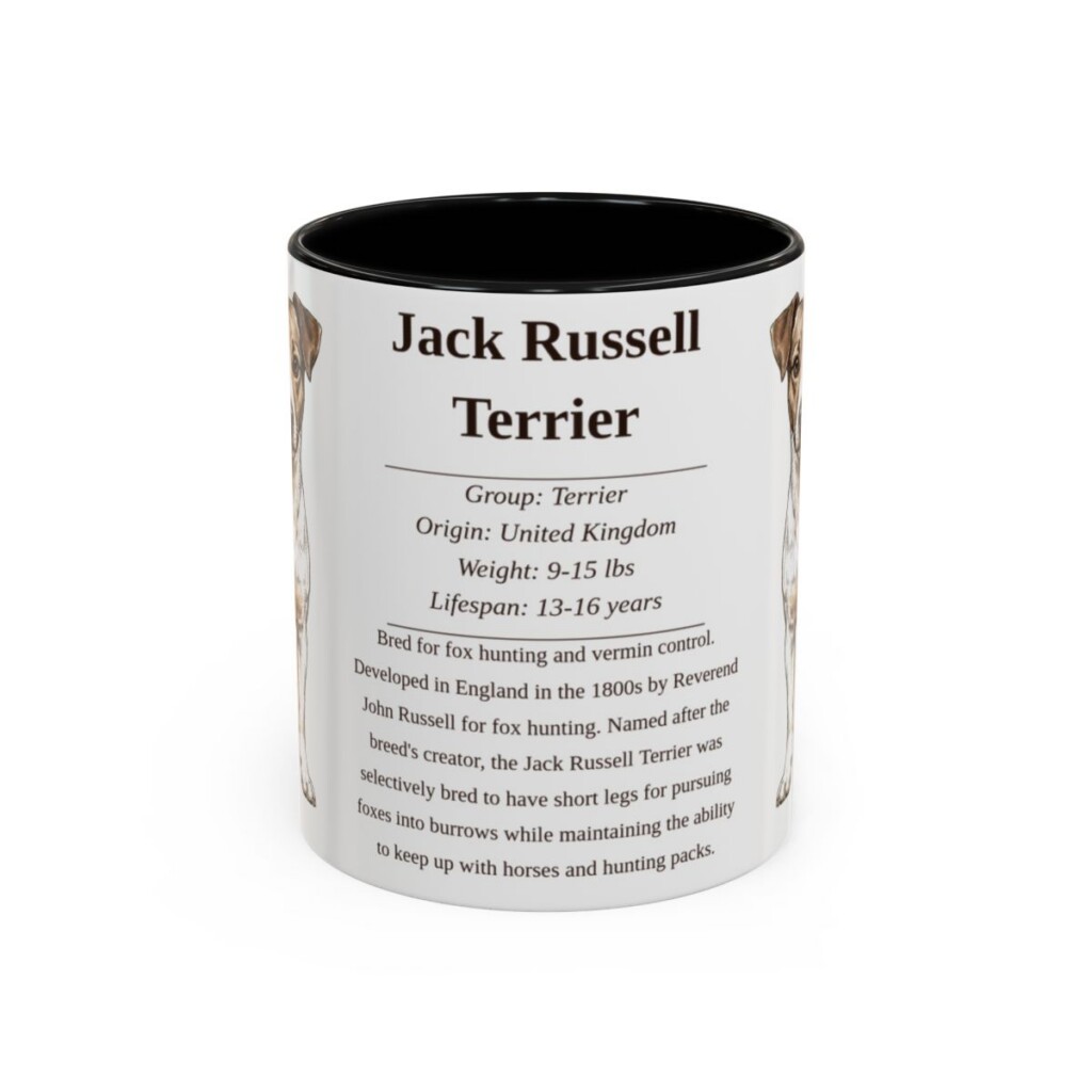 11oz-jack-russell-terrier-mug-writeup-black-front 11oz Jack Russell Terrier Mug, Black, front view