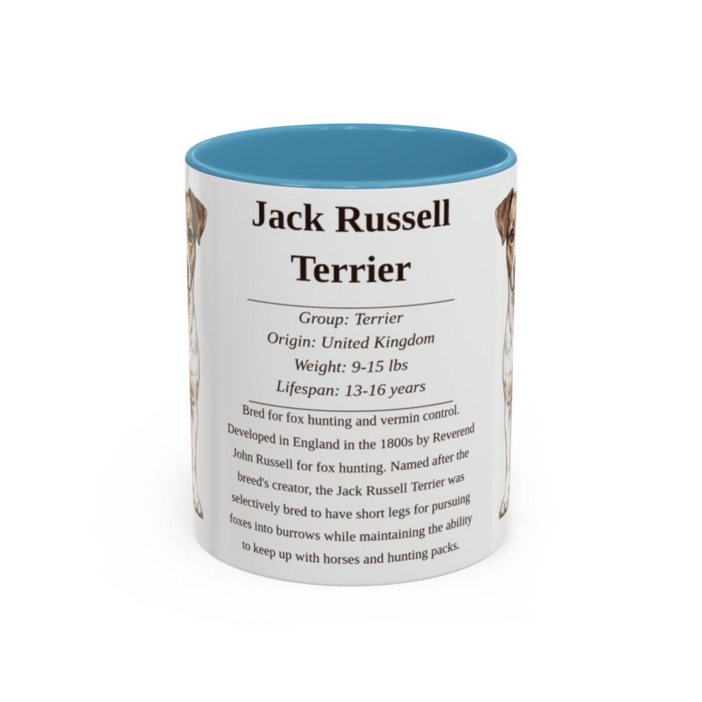 11oz-jack-russell-terrier-mug-writeup-light-blue 11oz Jack Russell Terrier Mug, Light Blue, front view