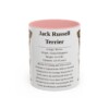 11oz-jack-russell-terrier-mug-writeup-pink 11oz Jack Russell Terrier Mug, Pink, front view