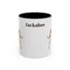 11oz-jackabee-mug-black-front 11oz Jackabee Mug, Black, front view
