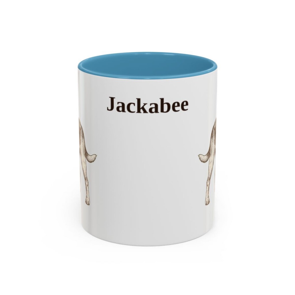 11oz-jackabee-mug-light-blue 11oz Jackabee Mug, Light Blue, front view