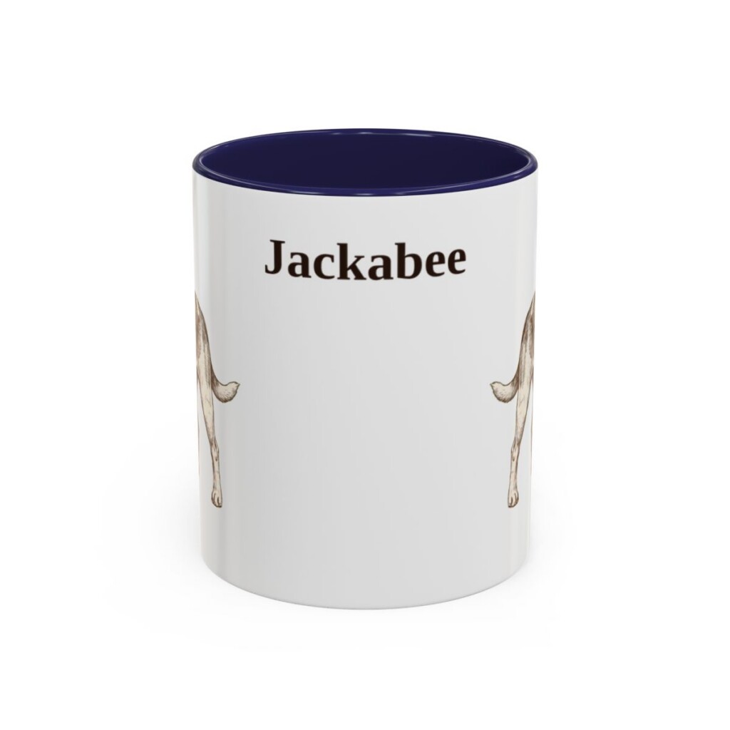 11oz-jackabee-mug-navy 11oz Jackabee Mug, Navy, front view
