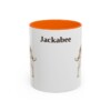 11oz-jackabee-mug-orange 11oz Jackabee Mug, Orange, front view