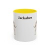 11oz-jackabee-mug-yellow 11oz Jackabee Mug, Yellow, front view