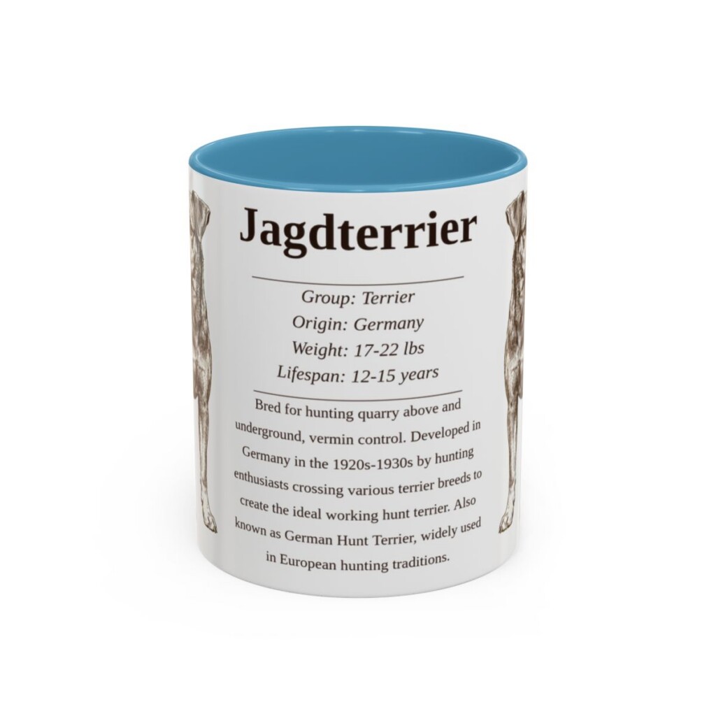 11oz-jagdterrier-mug-writeup-light-blue 11oz Jagdterrier Mug, Light Blue, front view