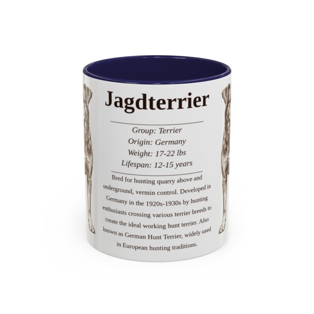 11oz-jagdterrier-mug-writeup-navy 11oz Jagdterrier Mug, Navy, front view